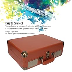 Tourne-Disque Vinyle Valise, Platine Vinyle BT avec Haut-Parleur Stéréo HiFi, Commandes à Bouton, Platine Vinyle 3… - Les Beatles, Paul McCartney, John Lennon, RIngo Starr, George Harrison Tourne-Disque Vinyle Valise, Platine Vinyle BT avec Haut-Parleur Stéréo HiFi, Commandes à Bouton, Platine Vinyle 3… – Image 2
