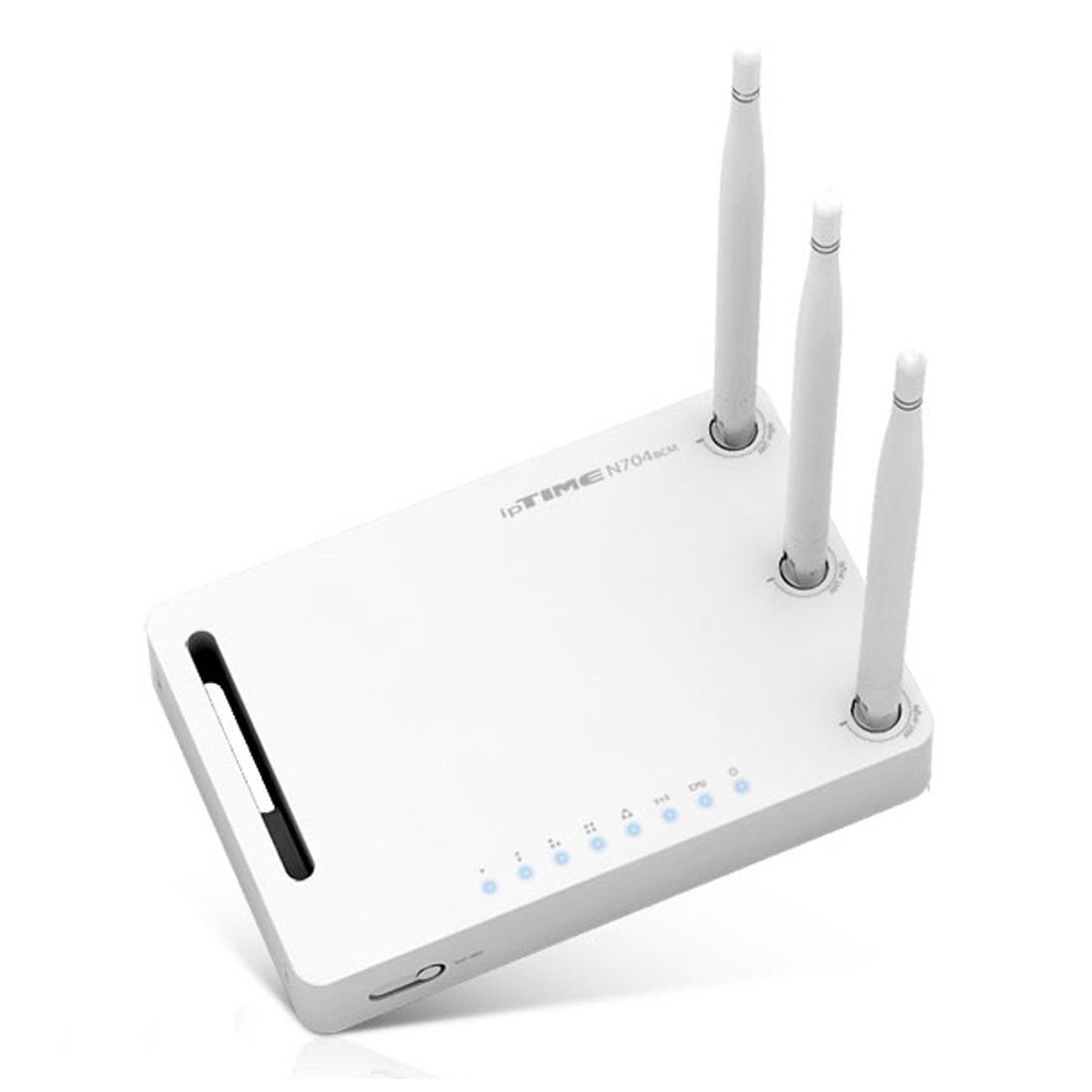 ipTIME N704BCM Wireless Router 4 Port Wireless LAN n (300Mbps) VPN WDS WPS/Korea Manual