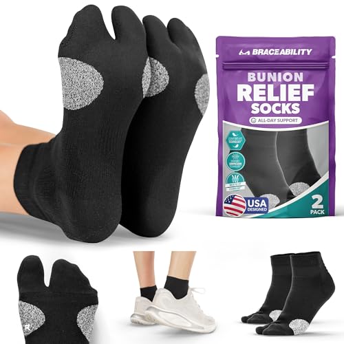 BraceAbility Bunion Relief Socks