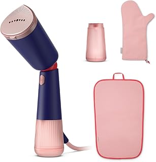 PHILIPS STH 5030/20 Handheld Garment Steamer, Two Water Tanks Glove Pouch & Mat Included, Hand Baggage Friendly Design, Ad... Price In India