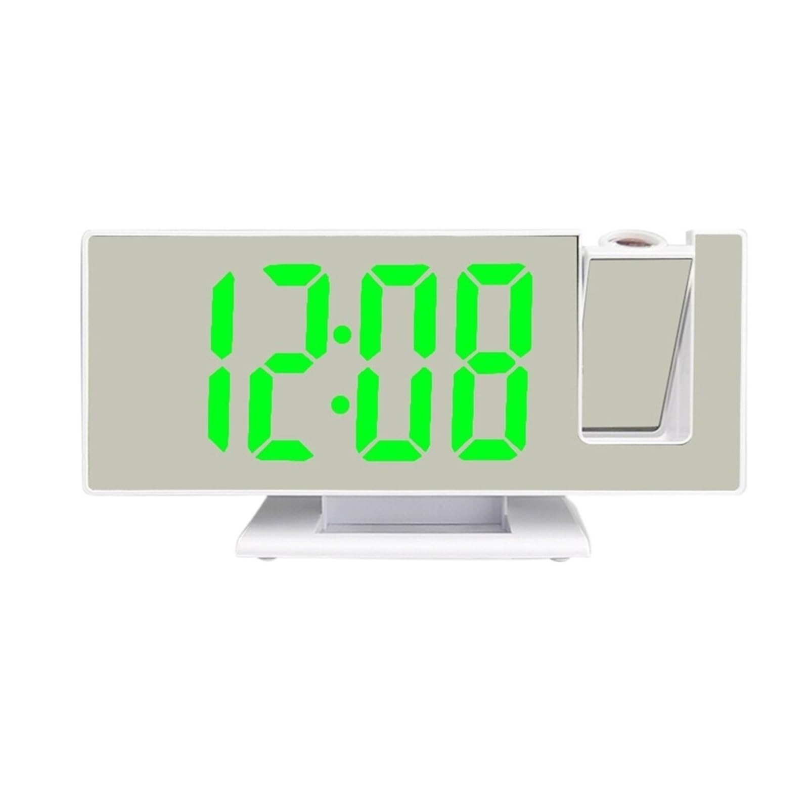 KOESRXNQW LED Digital Alarm Clock Projection Projector Ceiling With Brightness Adjustable Display Backlight For Home Clear Projection(Green)