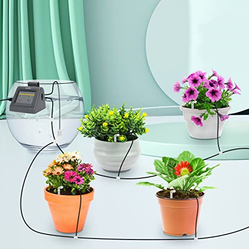 Valinks Wifi Automatic Watering System For Indoor Potted Plants, Diy Plant Self Watering System Water Timer With App Remote Control Auto/Manual/Delay Watering, Plant Self-Watering Devices With Pump #TOP1