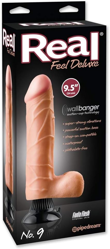 Real Feel Deluxe Skin Vibrador Clásico - 689 gr : PIPEDREAM ...