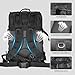 Imagen de HEMSO Mochila Militar 45 Litros Impermeable Mochila Tactica Gran Capacidad Mochilas Hombre Mujer para Viaje Pesca Caza Camping Senderismo Deporte