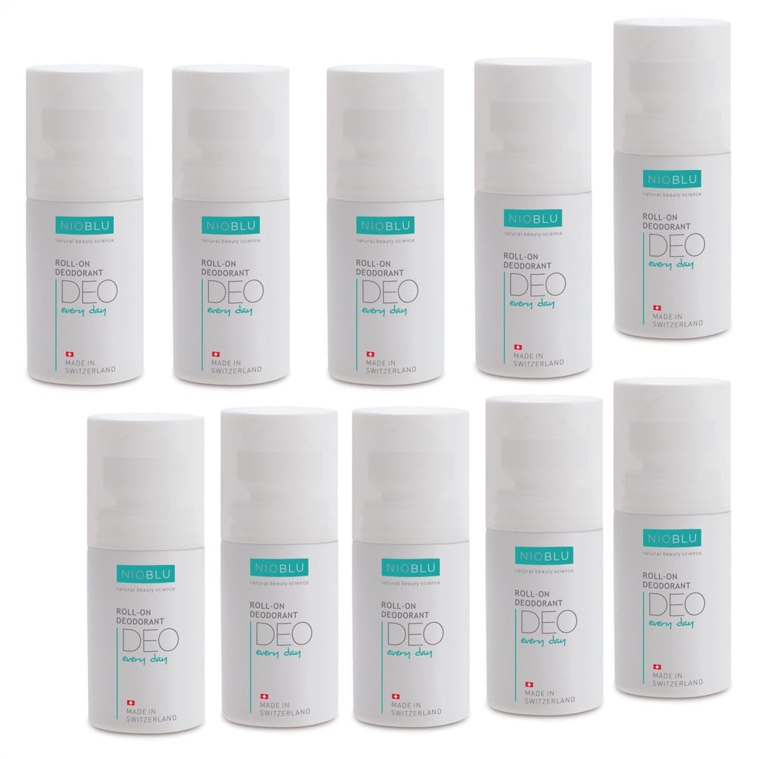 Jafra - Desodorante antitranspirante NIOBLU (10 unidades, 10 x 50 ml)