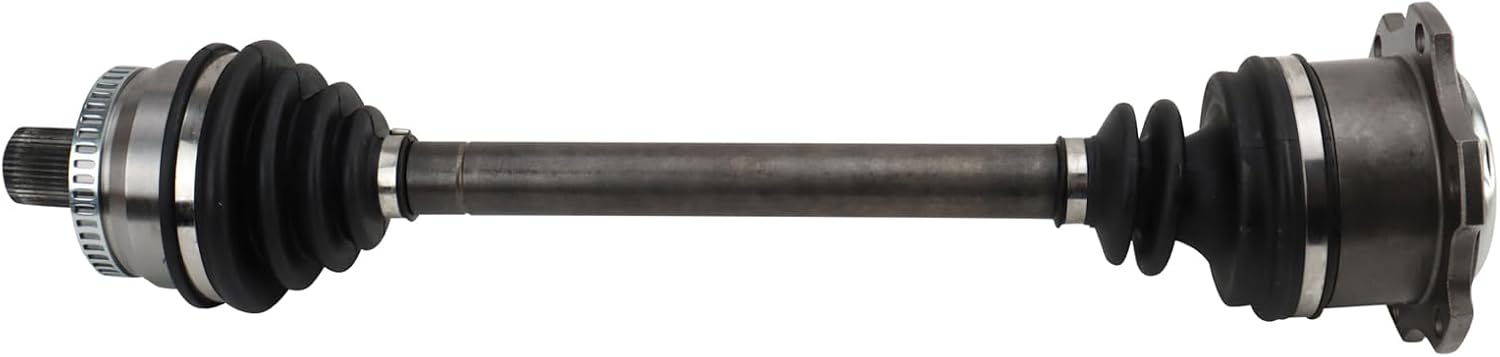 TRQ Front Left CV Axle Assembly Automatic Transmission Compatible with 1996-2001 Audi A4 Quattro 1999-2005 Volkswagen Passat