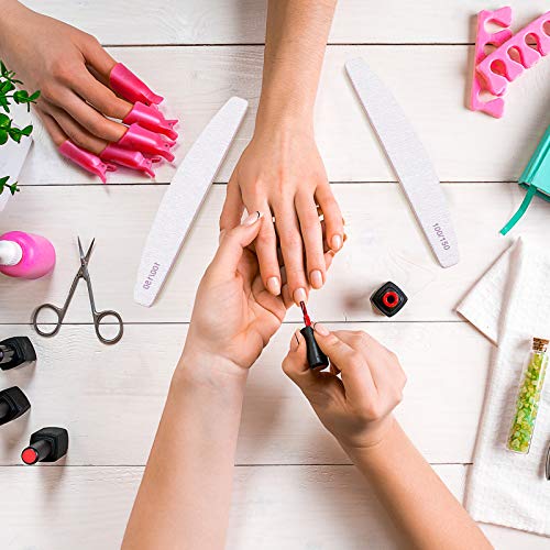 Nagelfeilen Für Gelnägel 18 Stück Feilen Für Gelnägel 100/150 Körnung Für Heim- Und Salonverwendung – Bild 8