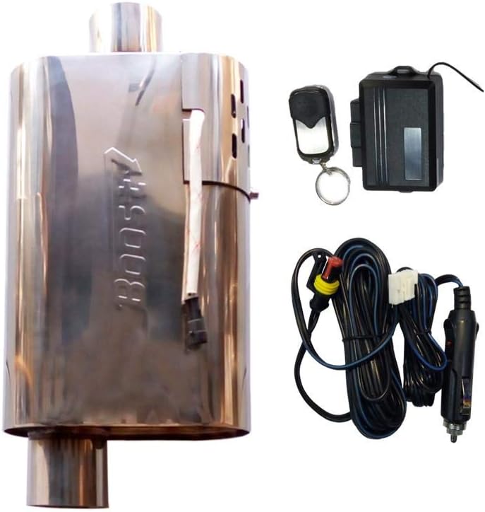 Remote Control Exhaust Muffler For Saloon Car