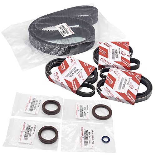 Swr Engine Timing Belt Kit With Water Pump Compatible With Tacoma Tundra 4Runner 3.4L V6 16100-69398-83, 13540-62021, 90916-03075, 13568-Yzz03, 13505-62070 Replaces # Tkt-025 #TOP2