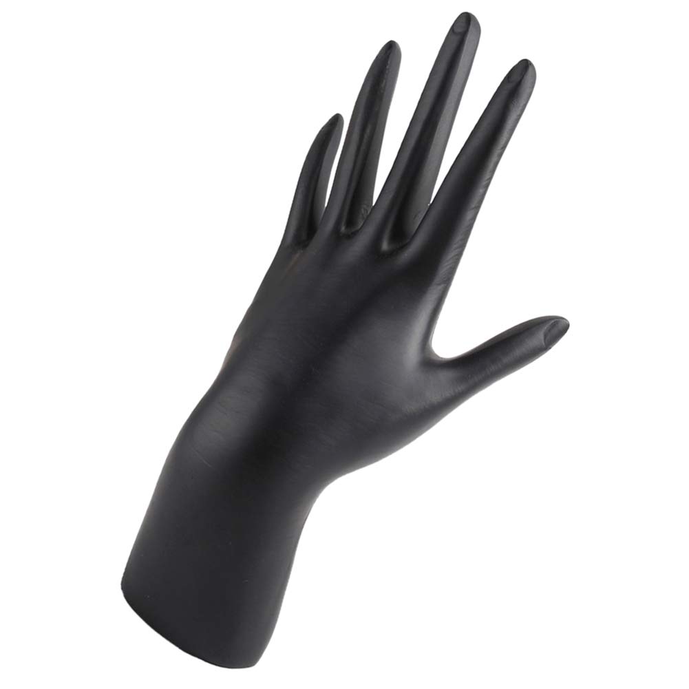Espositore per Anelli e bracciali in Resina Nera, manichino a Forma di Mano, vetrina per la casa, Negozio, Strumenti e Attrezzature per Gioielli