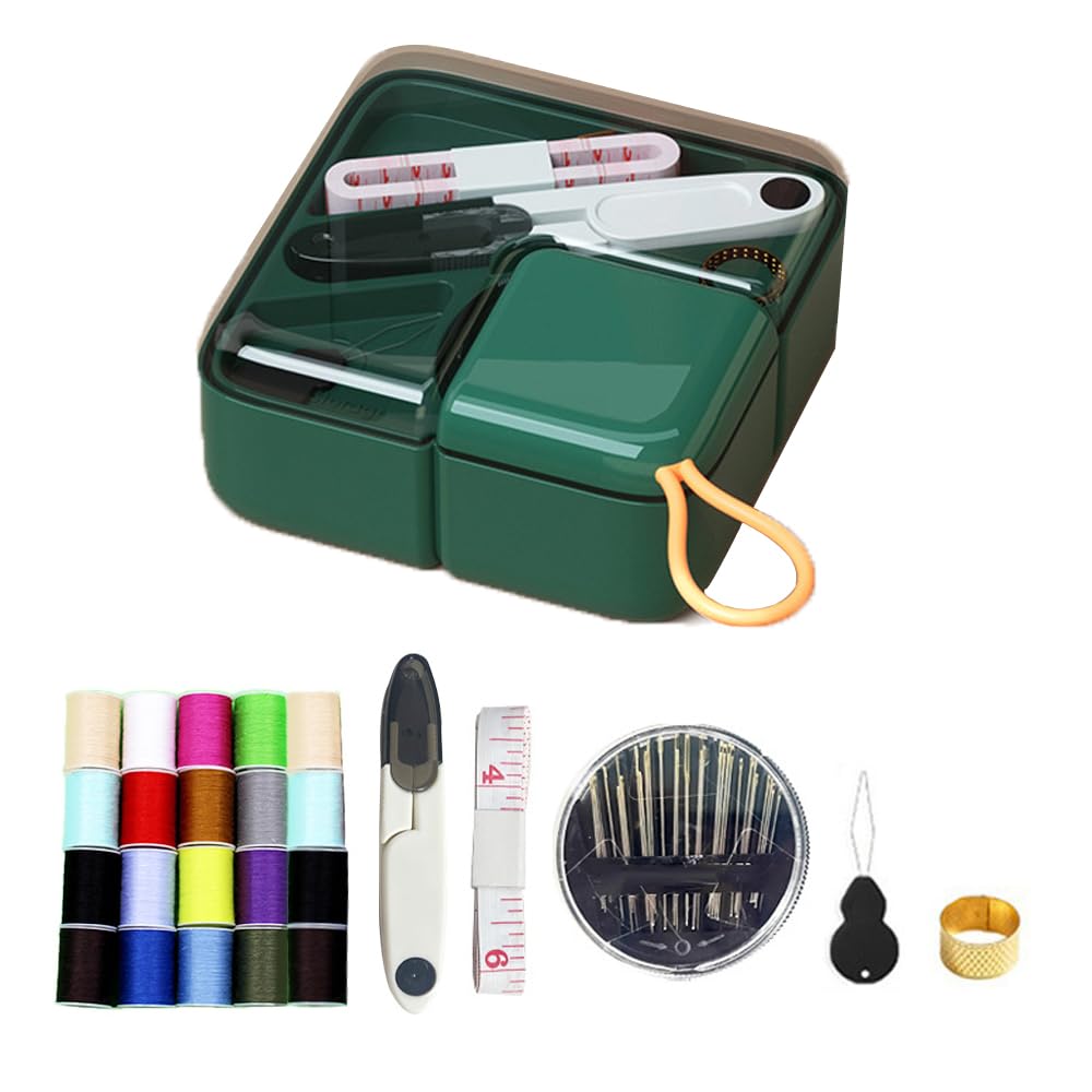 Amazon.com: 21Pcs/Set Luxury Sewing Box Set, Portable