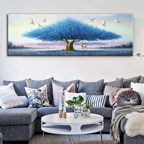 Diamond Painting Paysage d'Hiver pour Décoration Murale de Salon