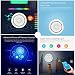 ECOOLBUY WiFi Inteligente Bajo Techo, en Exteriores Temperatura Humedad Sensor Funciona con...