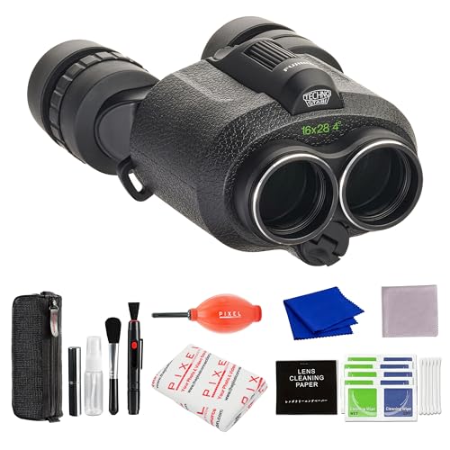 Image of Fujifilm Fujinon Techno-Stabi 16x28 Image-Stabilized Binoculars with Self Adhesive Lens Wrap and More Accessories