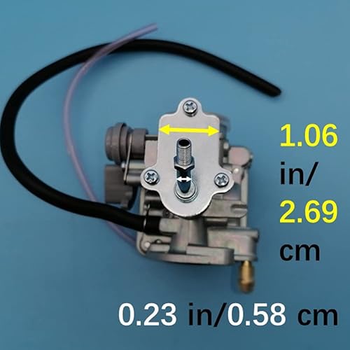 Miniatura 6 de Carburador para Yamaha Badger Grizzly YFM Raptor Moto-4 YFM80 50 80 Champ 100 YFM80G YFM80GH Hunter Edition YFM80R YFM80W 19852000 2001 2002 2003