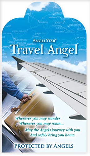 Ange de voyage Angelstar en pierre et verre multicolore - 4