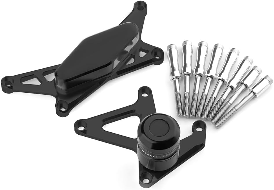 Modeer Motorcycle Frame Sliders Compatible with GSX8R GSX 8R 2024 2025 CNC Anti-collision Falling Protector Crash pads gsx-8r gsx8r Accessories (black)