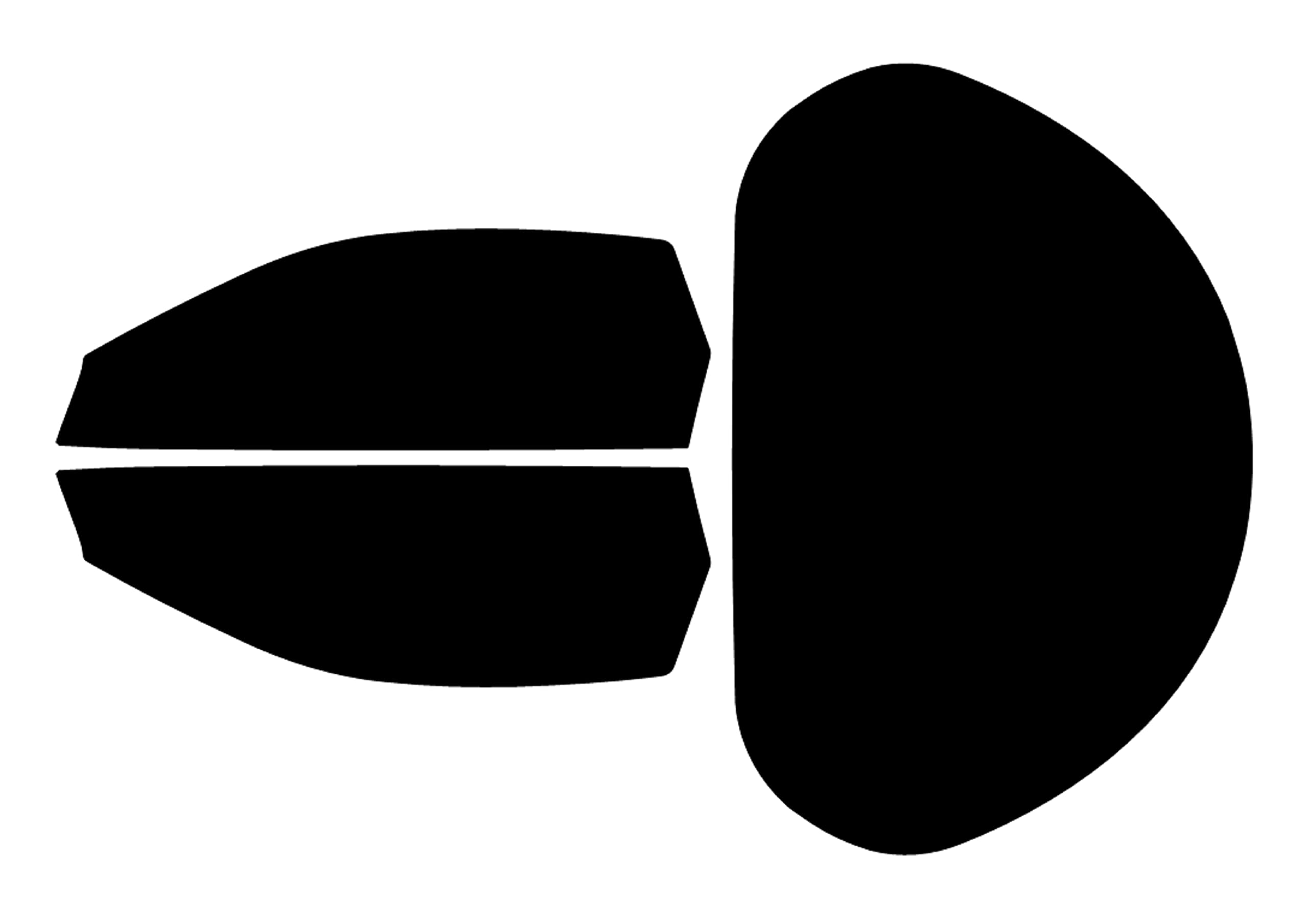 True Line Automotive Window Tint Film for Cars Compatible with Pontiac Firebird Coupe 1993-2002 - Customizable All Side and Back Windows - Car Window Tint - Pre Cut Window Tint for Car Windows