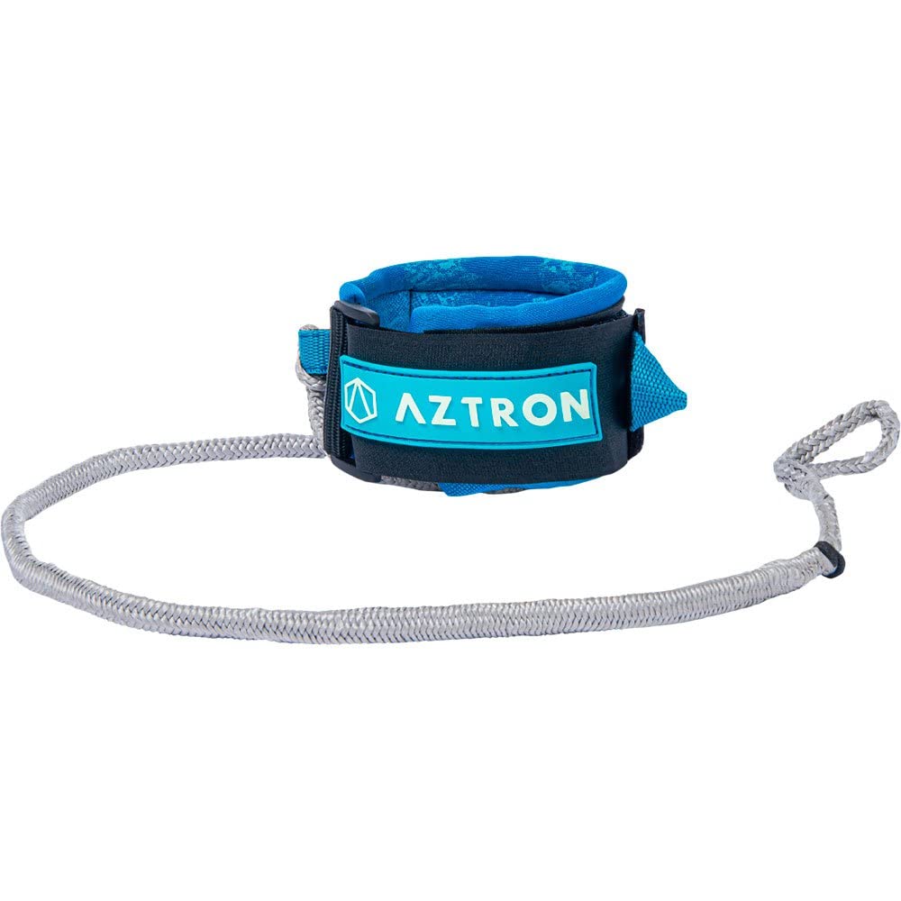 AZTRON Leash 3'.0 für Wing Stand-up Paddle-Board Unisex Erwachsene, Hellblau, Standard