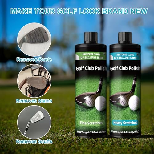 Pulidor de palos de golf de aluminio para quitar rozaduras feas 3