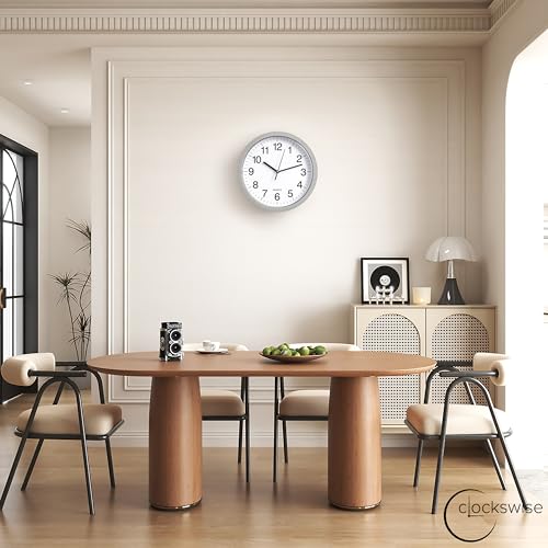 Reloj de pared Clockswise con almacenamiento oculto 10in miniatura 4