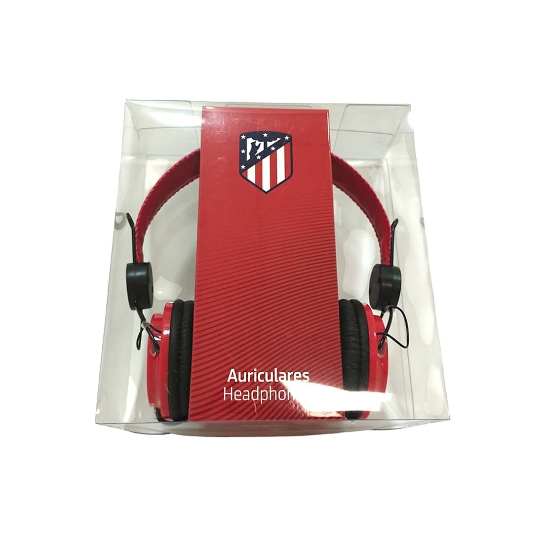 Cascos Auriculares AT Madrid, Volumen Limitado de Seguridad, Cascos de Música para Regalo, Conector Minijack, Cable 120 cm