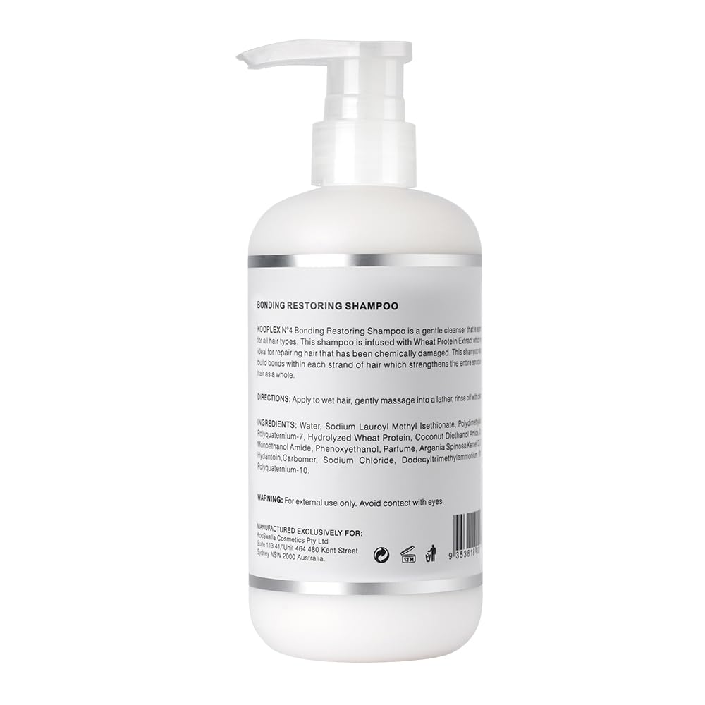 Nº4 Bond Repair Shampoo | Restores Broken Hair Bonds | Argan Oil + Protein Formula for Damaged, Color-Treated & Bleached Hair | Sulfate-Free Salon Results 15.06fl.oz/450ml - Image 2