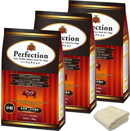 パーフェクション ポーク (小粒)(イタリア産) 1.8kg×3 (プレゼント付=マイクロファイバータオル イエロー)