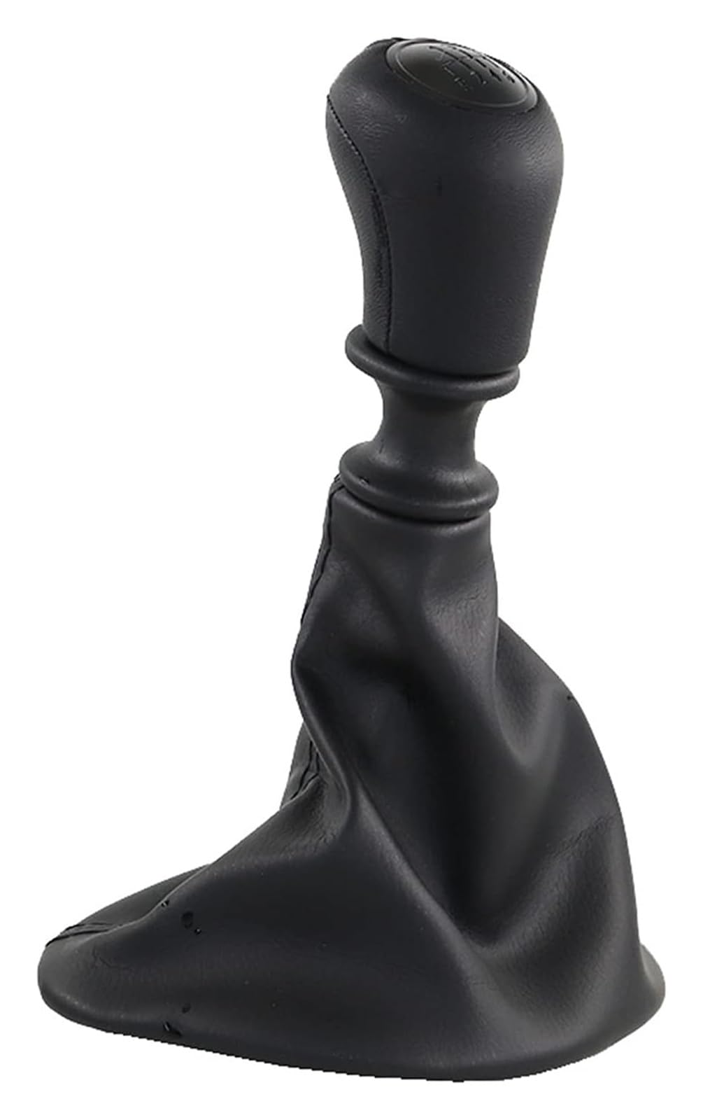 gangxiao Car Shift Gear Knob for Benz W639 for VITO 2003-2010 Car Gear Shift Knob Manual Black Leather Lever Gaitor