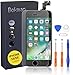 bokman LCD Pantalla para iPhone 5s/SE Reemplazo de Pantalla LCD con Cámara Frontal, Sensor Flex, Altavoz Auricular y Herramientas de Reparación(Negro)