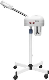 Facial Steamer, 750W Multifunctional Spa Humidifier, 2 in 1 Facial Sauna Steamer, Face 360° Rotation Facial Steamer for Beauty Deep Cleansing Moisturizing Skin Care