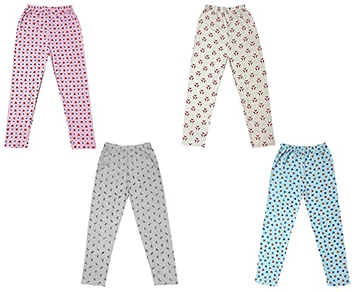 Image of indi weaves Regular Fit Cotton Printed Girls Pyjamas Set