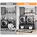 GDLF Washer and Dryer Pedestals, Universal Fit Washer and Dryer Stand with Pull-Out Shelf, 58.1