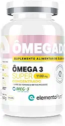 Omegadop Super Concetrado - Oleo de Peixe - 60 Capsulas elementoPuro