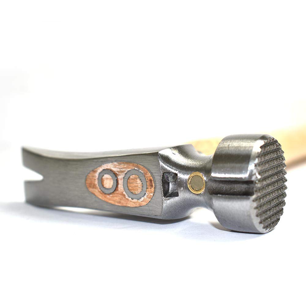 Big Horn 15101 Martillo de marco de mango curvado de 21 onzas (BJ21FM)