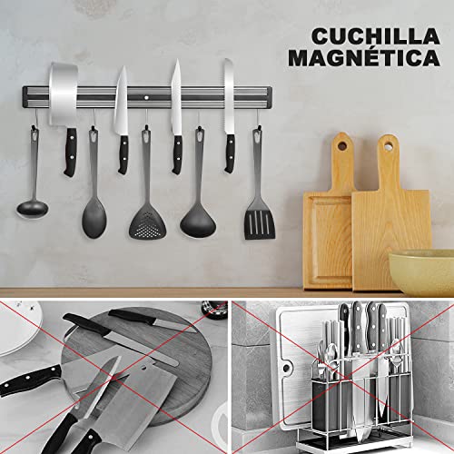 Encuentra la mejor selección de Porta utensilios magnéticos los preferidos por los clientes. 17 Imagen adicional