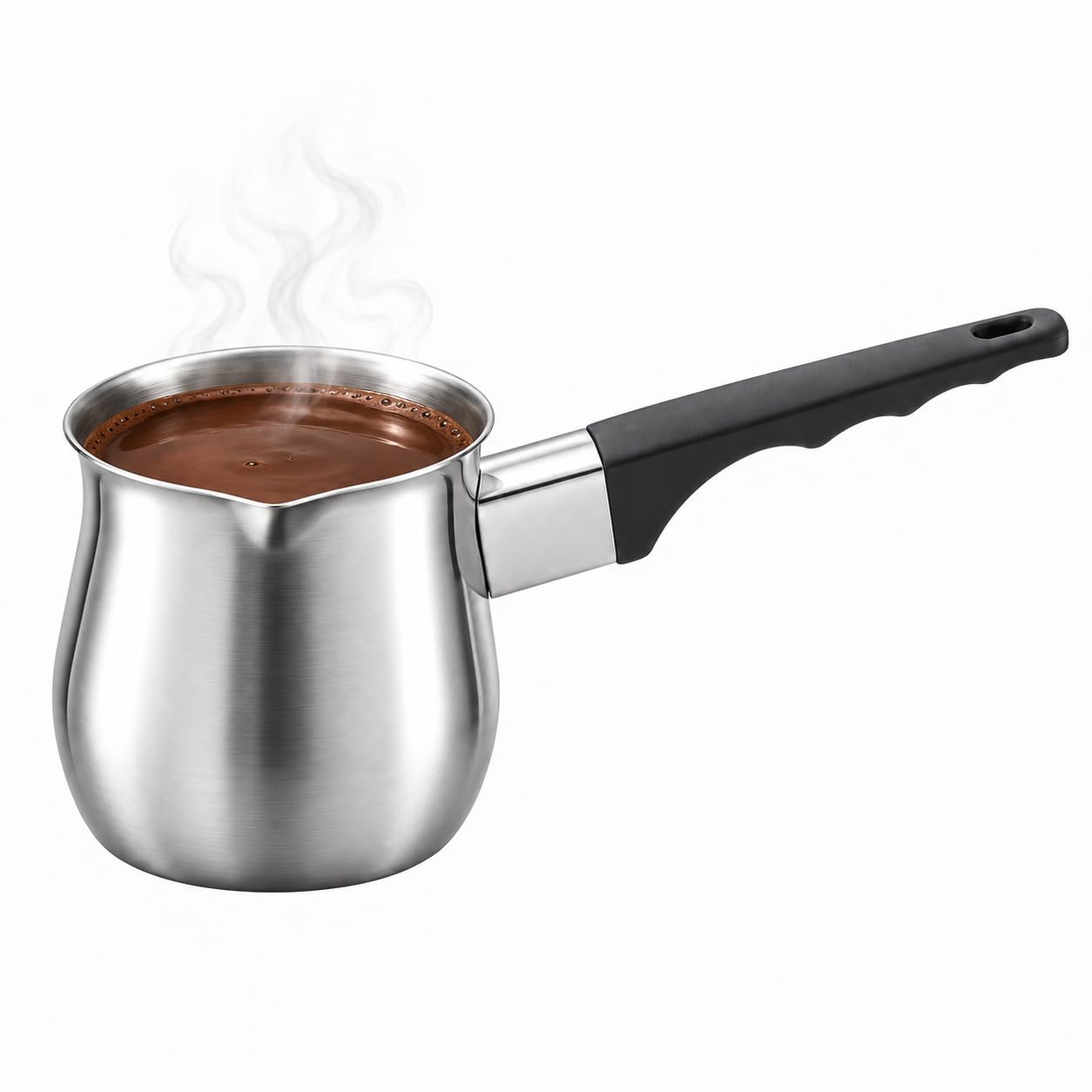 Fino Stainless Steel Turkish Coffee Warmer - 24oz -9 Fino Stainless Steel Turkish Coffee Warmer - 24oz -9