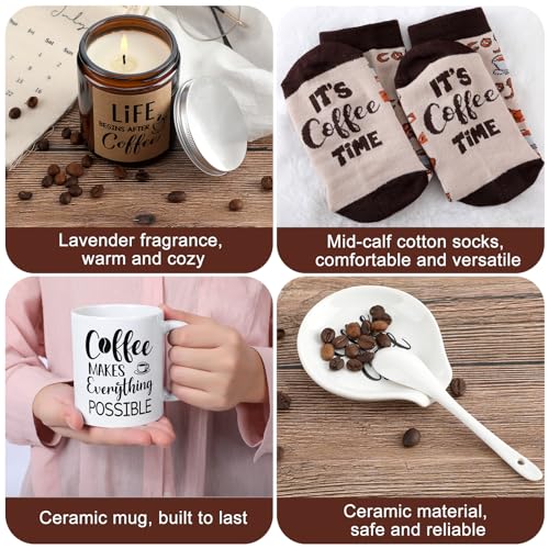 Vabean 5-Piece Coffee Lover Gift Basket