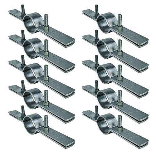 Highcraft RISEG01-10 - Soporte vertical para tuberías de techo de cobre, IPS, CPVC, PVC, PVC, tubo de acero galvanizado, 1