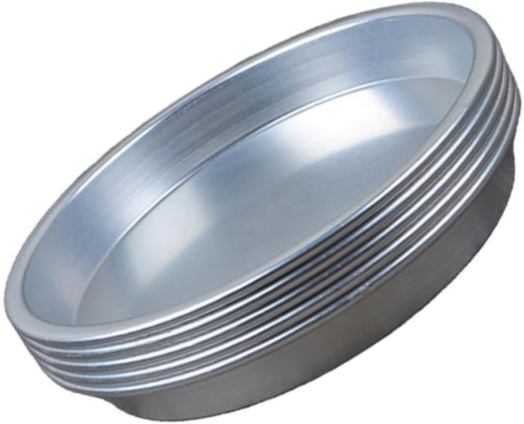 VALICLUD 5 Pcs Aluminium Alloy Dinner Plates Lightweight Bbq Accessories for Outdoor Dining Camping and Picnics Easy to Clean and Reusable Dinnerware