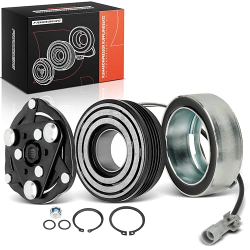 Frankberg AC Compressor Clutch Kit Air Conditioning Petrol Compatible with Sedici 189 1.6L 2006-2014 Swift III EZ MZ 1.3L-1.6L 2005-2024 SX4 EY G.Y 1.5L 1.6L 2006-2024 Replace# 9520062JA0
