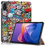 Derwere Funda para Xiaomi Redmi Pad 2 11 Pulgadas,Ultradelgada Magnética Funda Tablet para Redmi Pad 2 4G 2025,TY