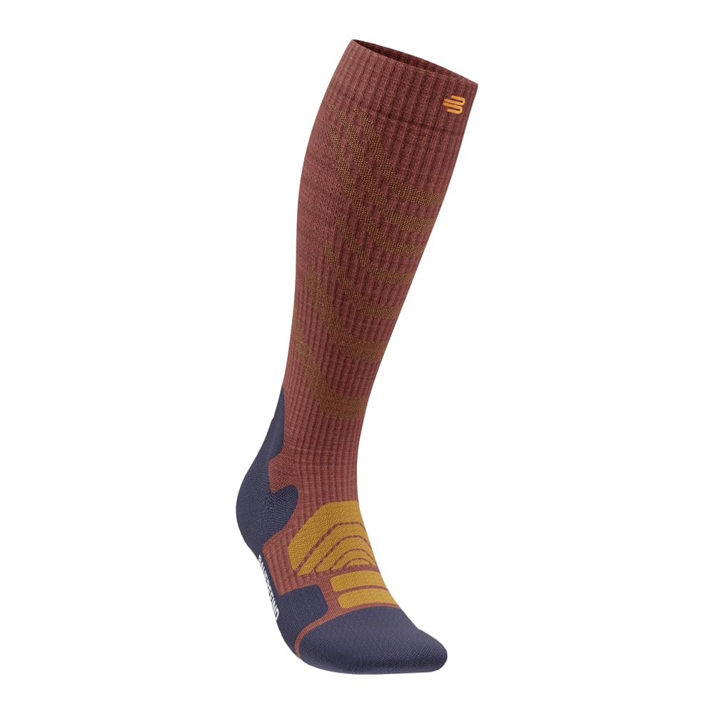 BAUERFEIND Wandersocken „Outdoor Merino Compression Socks“ für Outdooraktivitäten wie Wandern (Trekking, Hiking), 1 Paar Sportsocken aus Wolle (Merino)