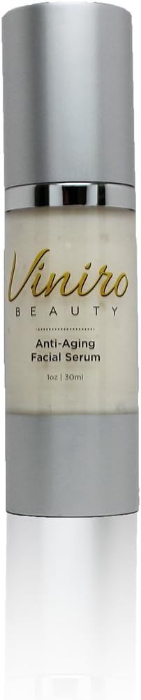 Anti-Aging Facial Serum with Gatuline, 1 oz. Reduce Lines and Wrinkles Fast by Viniro