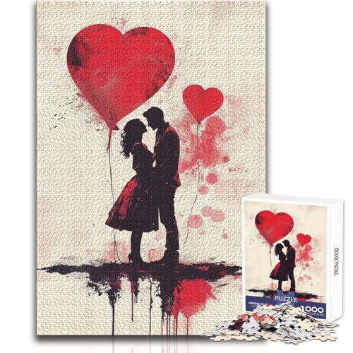 Rompecabezas de 1000 piezas, un gran regalo romántico de decoración