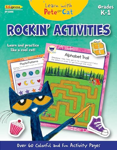 Teacher Created Resouces Learn with Pete The Cat®: Rockin’ Activities (EP62088)