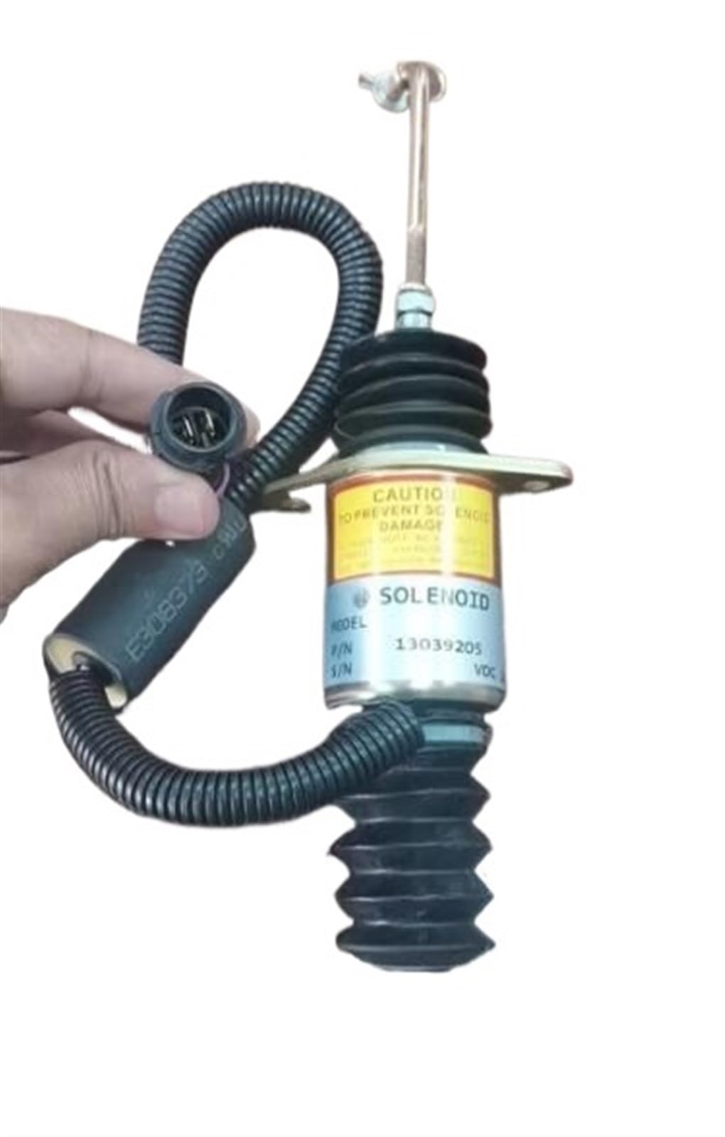 Flameout Solenoid Valve Shutdown Stop Shut Off Solenoid 13039205 13034655 24V for wechai 226B Loader Diesel Engine
