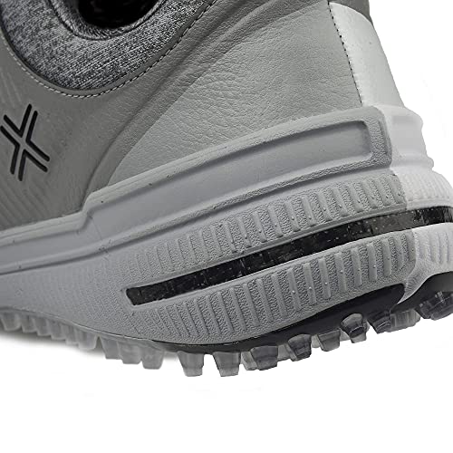 X 001 40001-200 Gray/White Men Spikeless Golf Shoes3