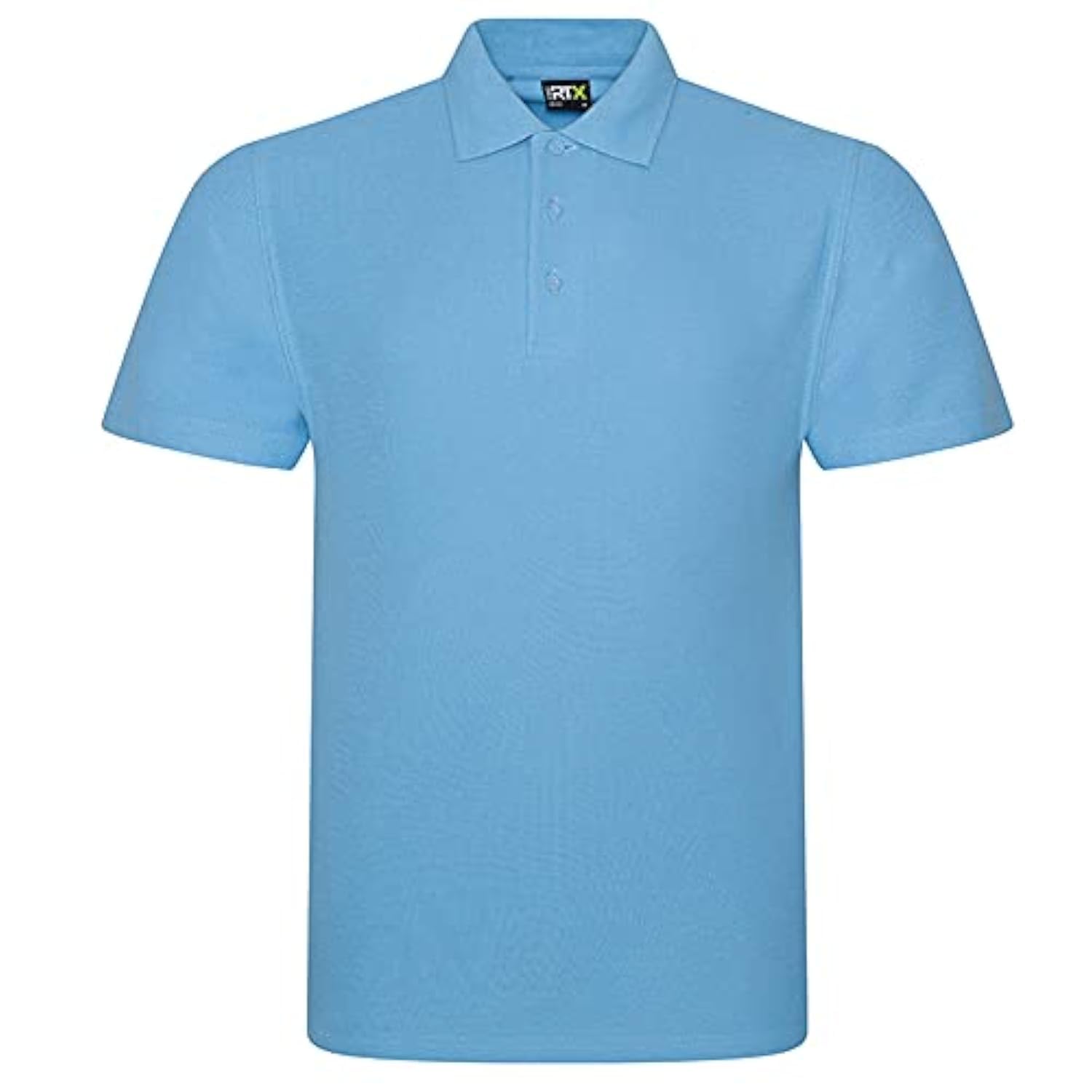 Mens Classic Polo Shirt Short Sleeve Plain Tee Top Casual Work Sports Tough for Gardening and Building Workwear Great Christmas Birthday Gift for Any Builder, Electrician (Sky Blue, 7XL)