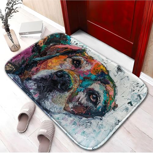 Tapis de bain lavable en machine antidérapant taille L - 7